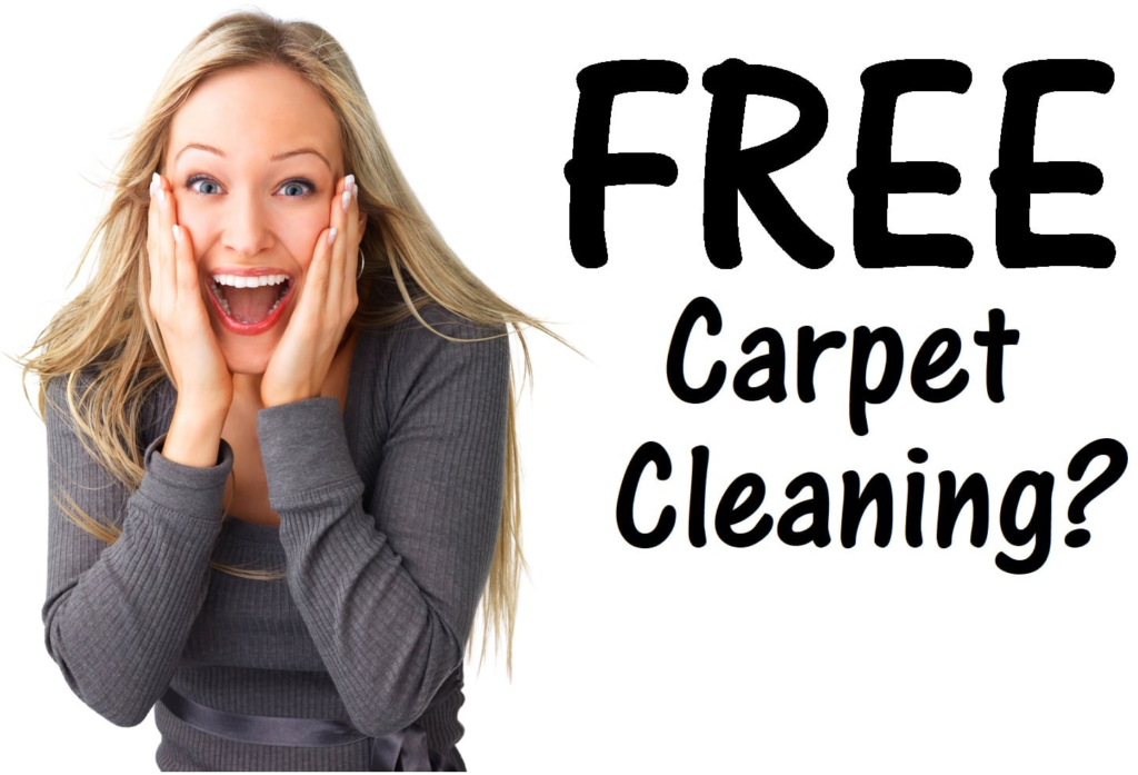 Free Carpet Cleaning Surprised